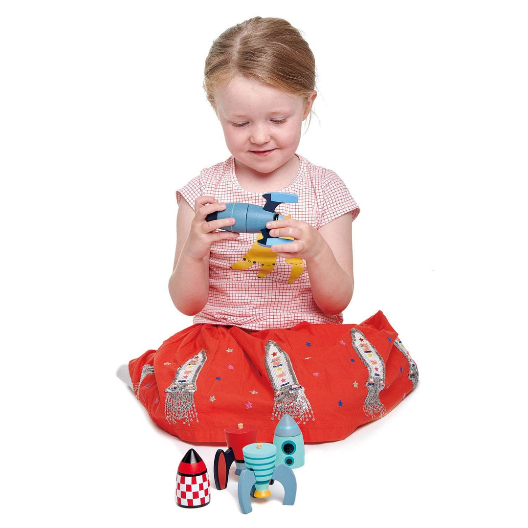 Babesta Rocket Construction Set by Tender Leaf Toys