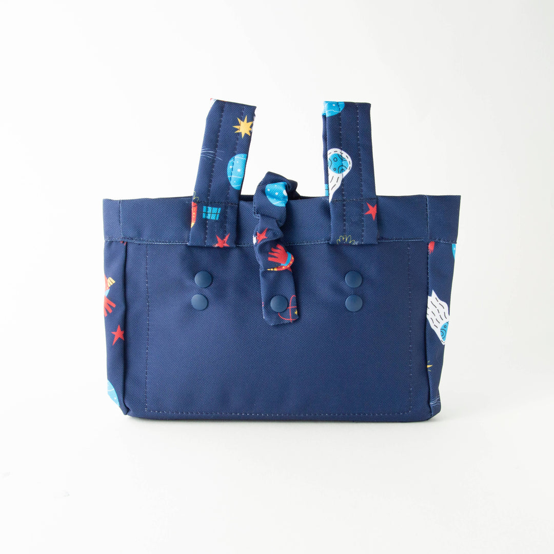Babesta Rocket Ship Bike & Scooter Canvas Basket