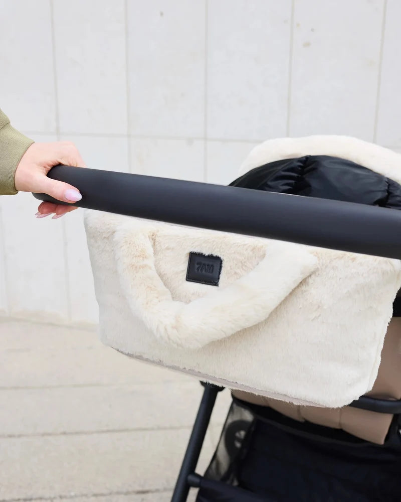 Babesta Romy Stroller Organizer Ushuaia Faux Fur 7AM ENFANT