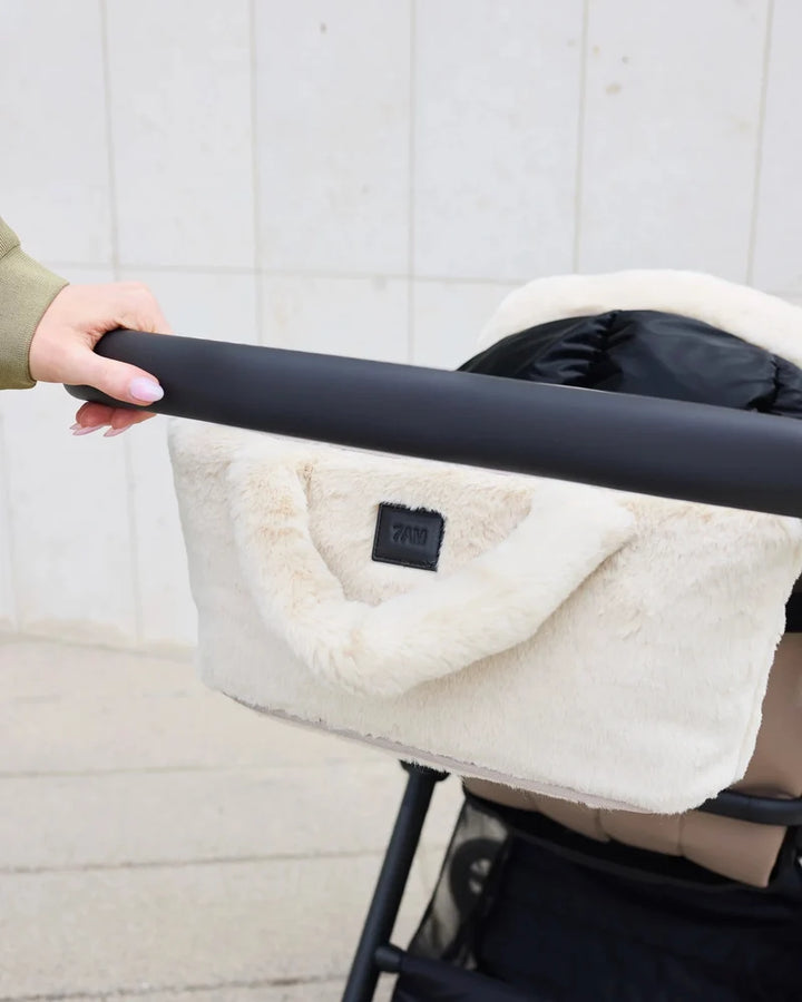 Babesta Romy Stroller Organizer Ushuaia Faux Fur 7AM ENFANT