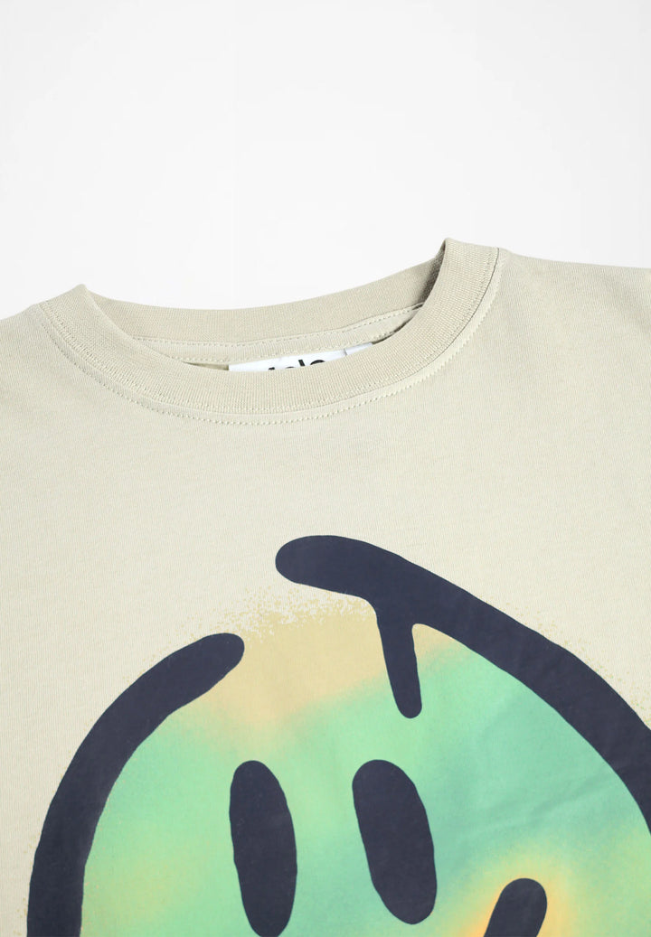 Babesta Rube Long Sleeve T-Shirt Blur Smile by Molo