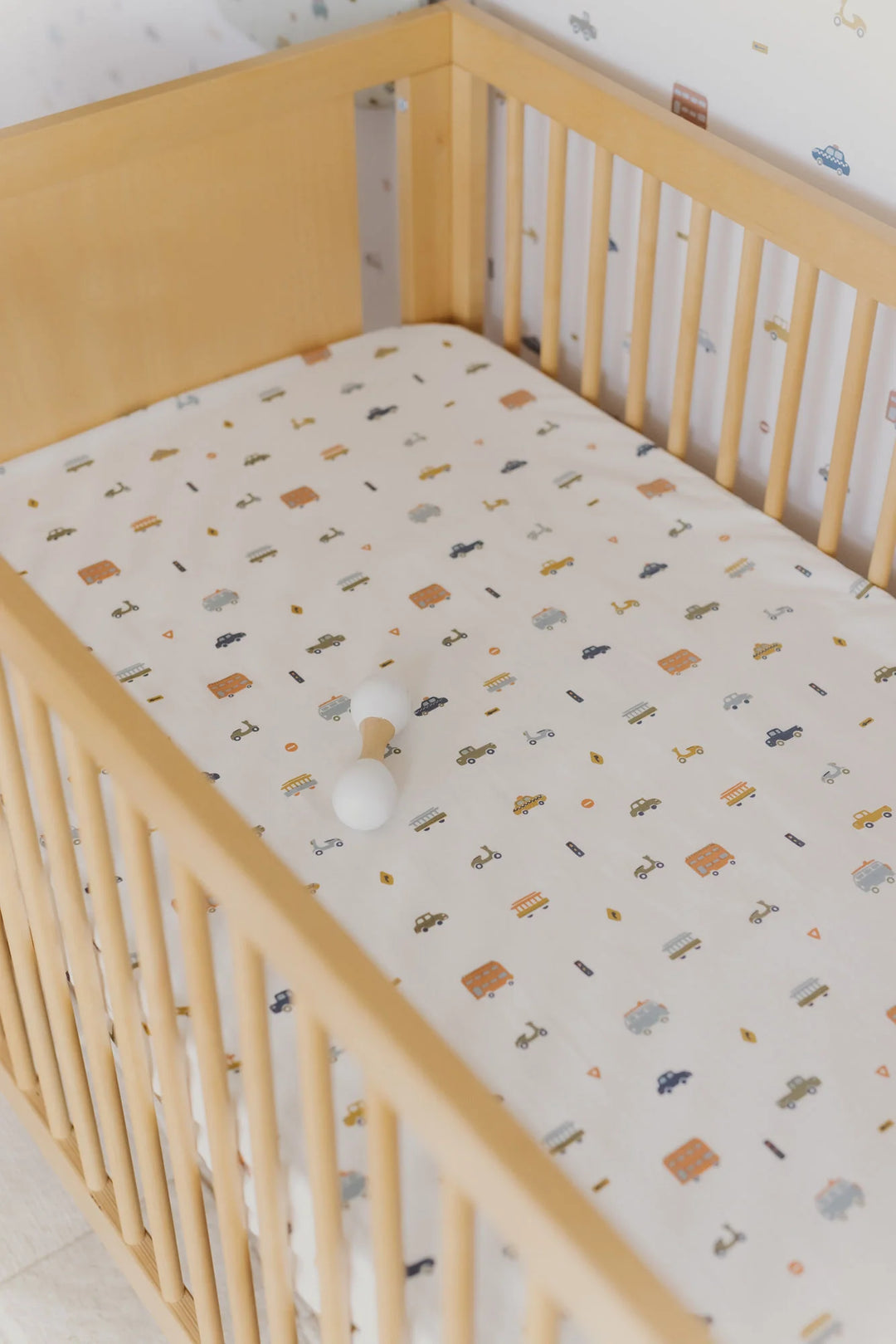 Babesta Rush Hour Crib Sheets by Pehr