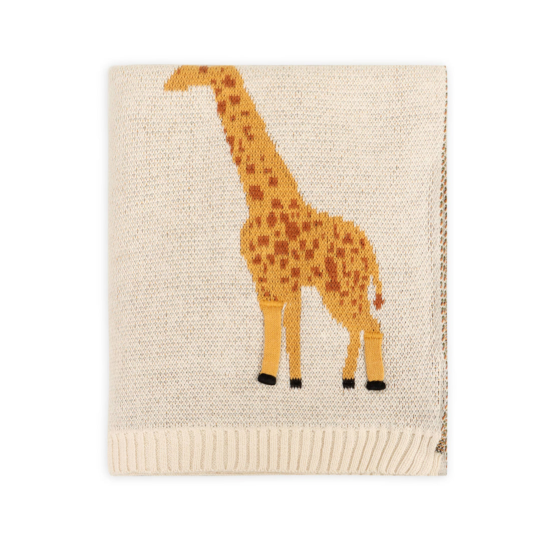 Babesta Savannah 3D Jacquard Knit Baby Blanket