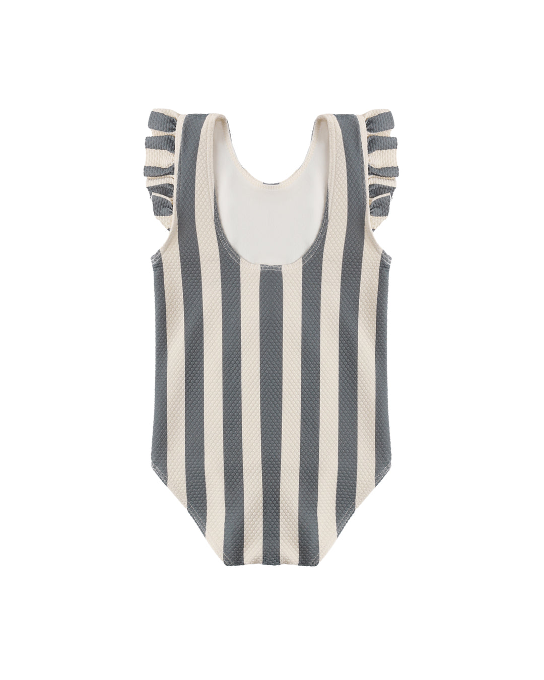 Babesta Scoop Back Swimsuit - Retro Stripe by Quincy Mae