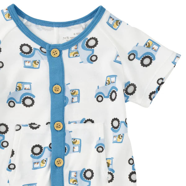 bugaboo henley Short Sleeve Henley Romper