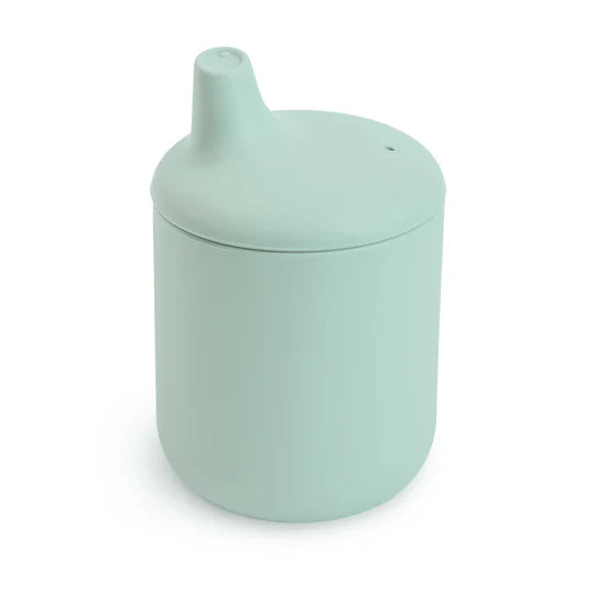 Babesta Silicone Sippy Cup by Mushie Blush