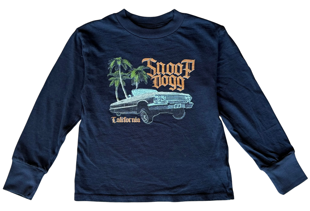 Babesta Snoop Dogg Cruiser Black Tee by Rowdy Sprout