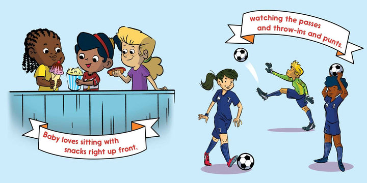 Babesta Soccer Baby Book