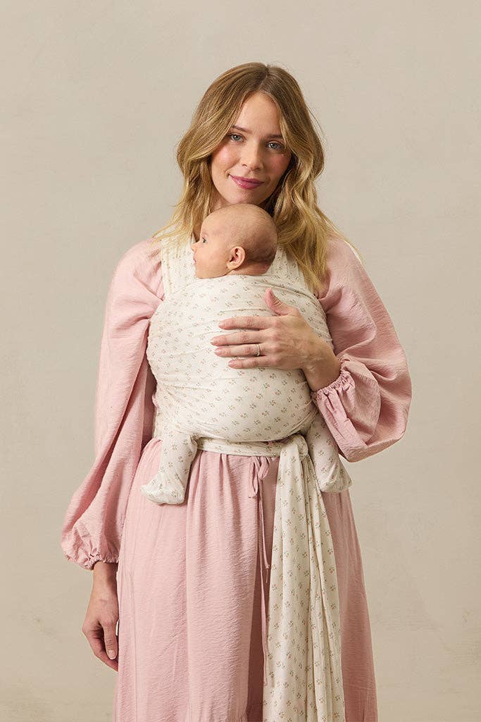 Babesta Solly Baby Wrap Blush Floret
