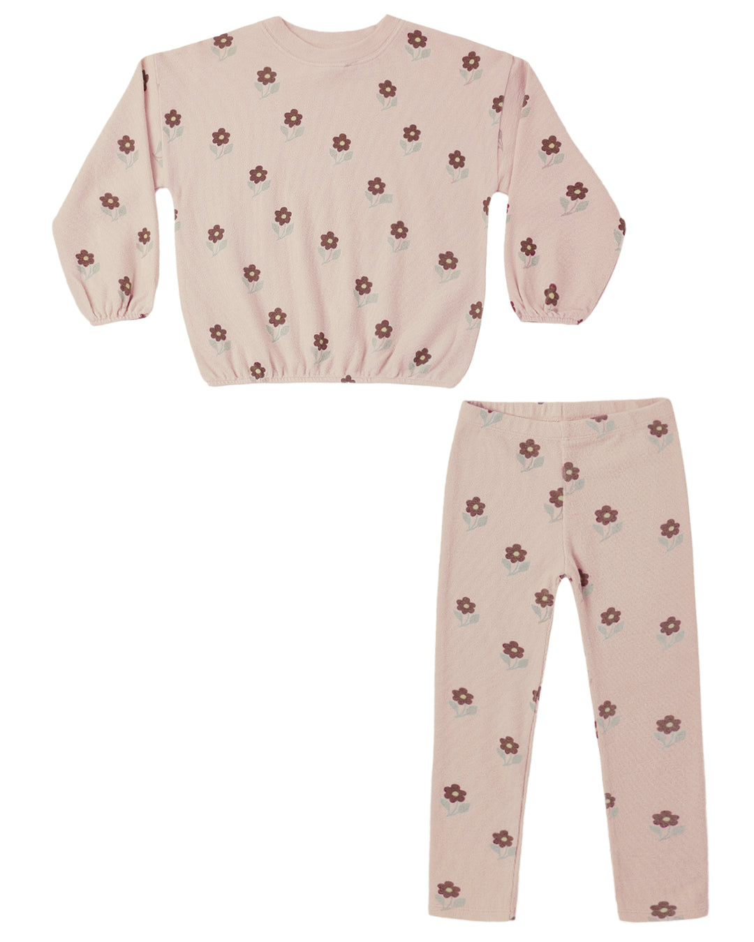 Babesta Spongey Knit Set Petal Daisy by Rylee + Cru