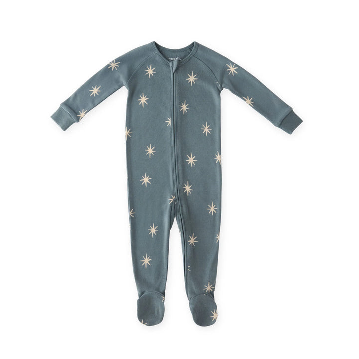 Babesta Starry Midnight Ribbed Sleeper by Pehr