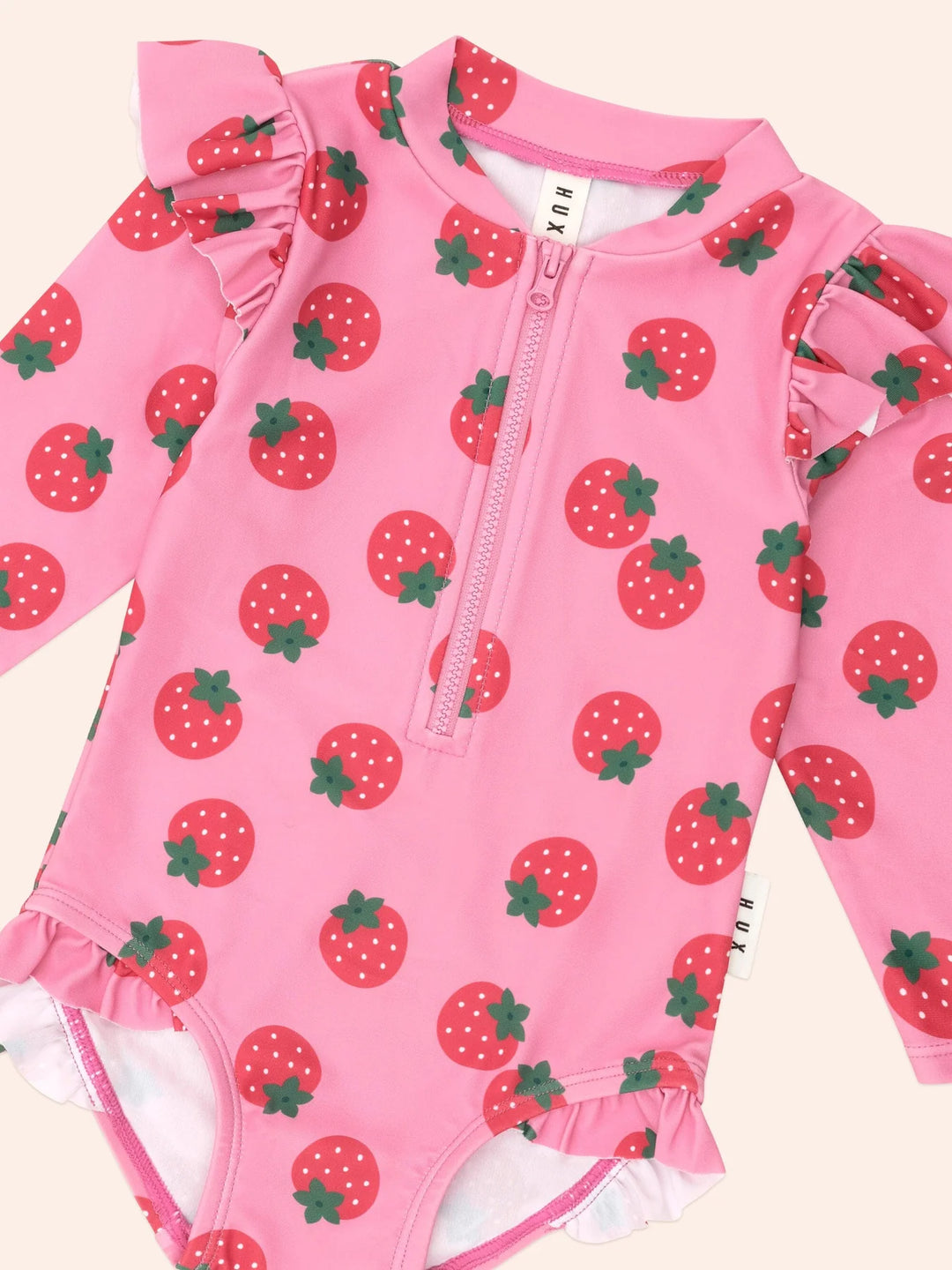 Babesta Strawberry Fields Forever Frill Swimsuit by Huxbaby