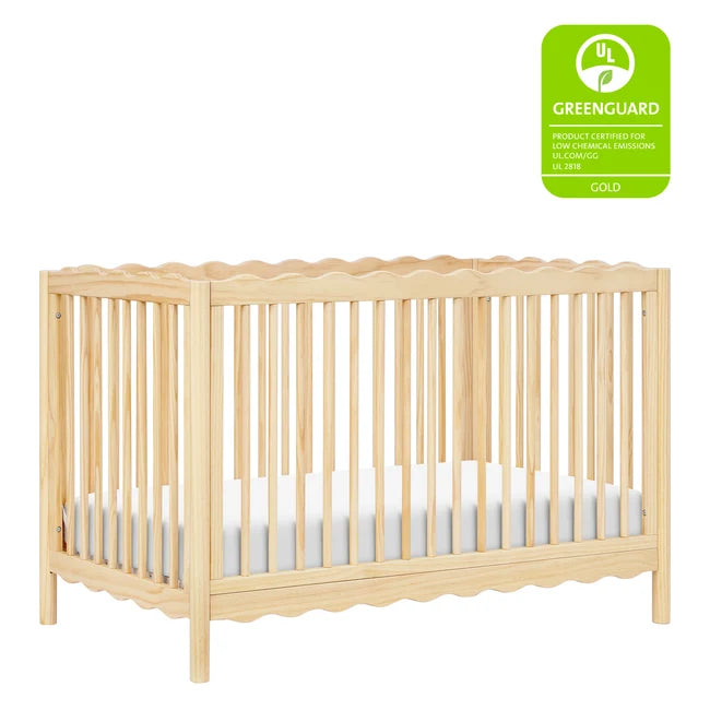 Babesta Swell 4 in 1 Convertible Crib with Toddler Bed Coversion by Babyletto