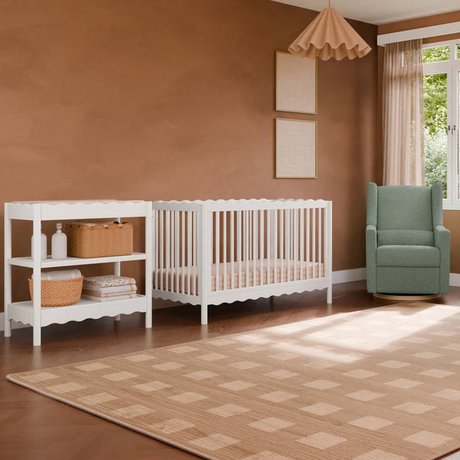 Babesta Swell 4 in 1 Convertible Crib with Toddler Bed Coversion by Babyletto