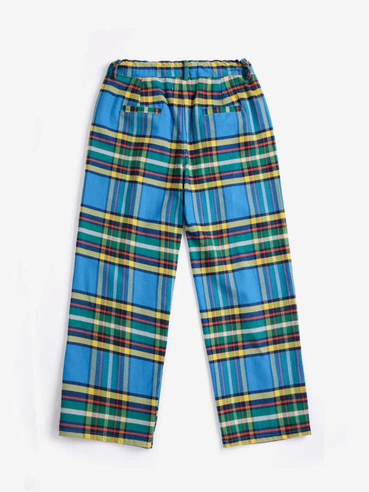Babesta Tartan All Over Woven Pants by Bobo Choses 