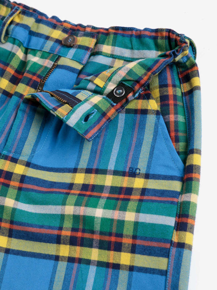 Babesta Tartan All Over Woven Pants by Bobo Choses 