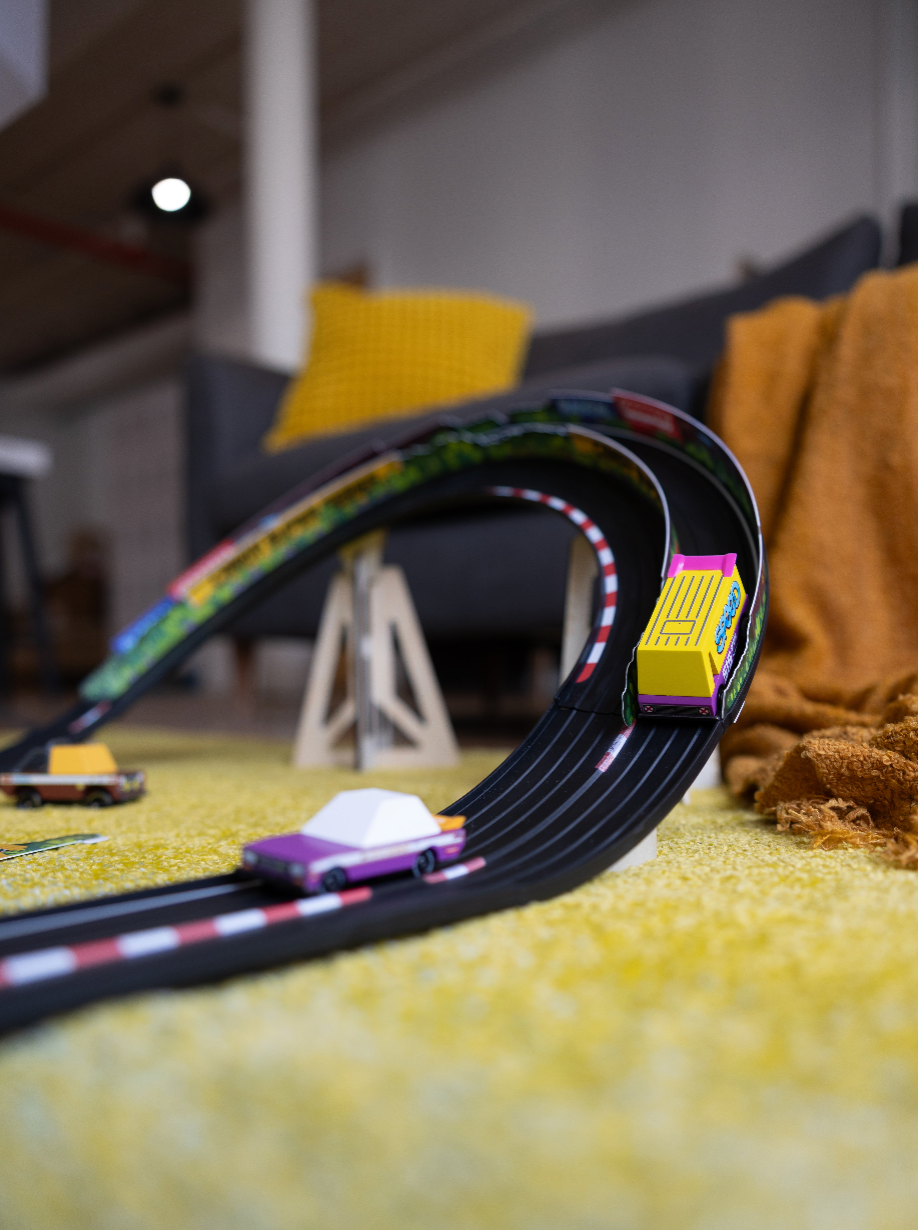 Babesta Tokyo Heat 4-Pack Wooden Cars by Candylab Toys