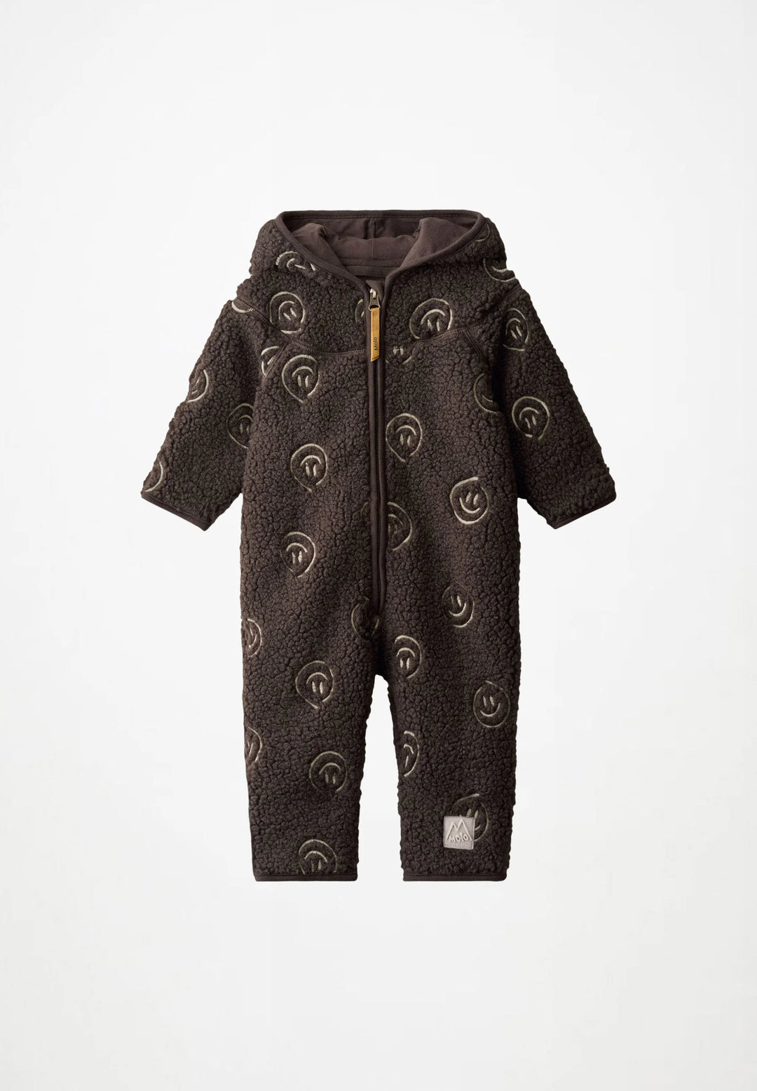 Babesta Umeko Fleece Suit Brown Smile 