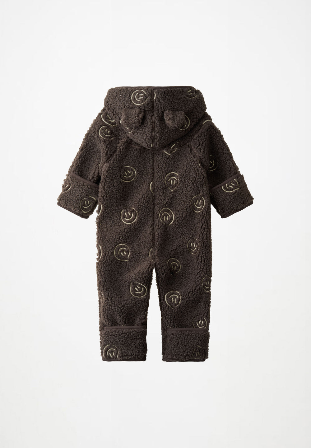 Babesta Umeko Fleece Suit Brown Smile 