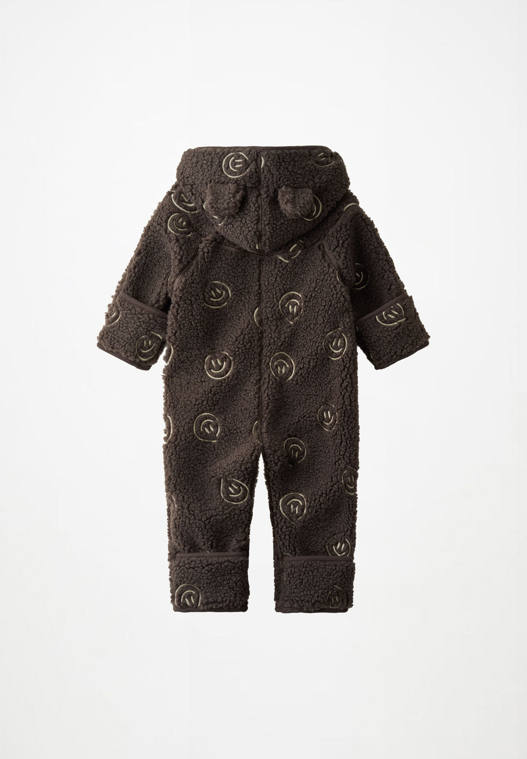Babesta Umeko Fleece Suit Brown Smile 