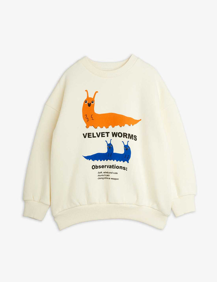 Babesta Velvet Worms Observations SP Sweatshirt by Mini Rodini 
