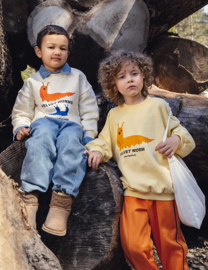 Babesta Velvet Worms Observations SP Sweatshirt by Mini Rodini 