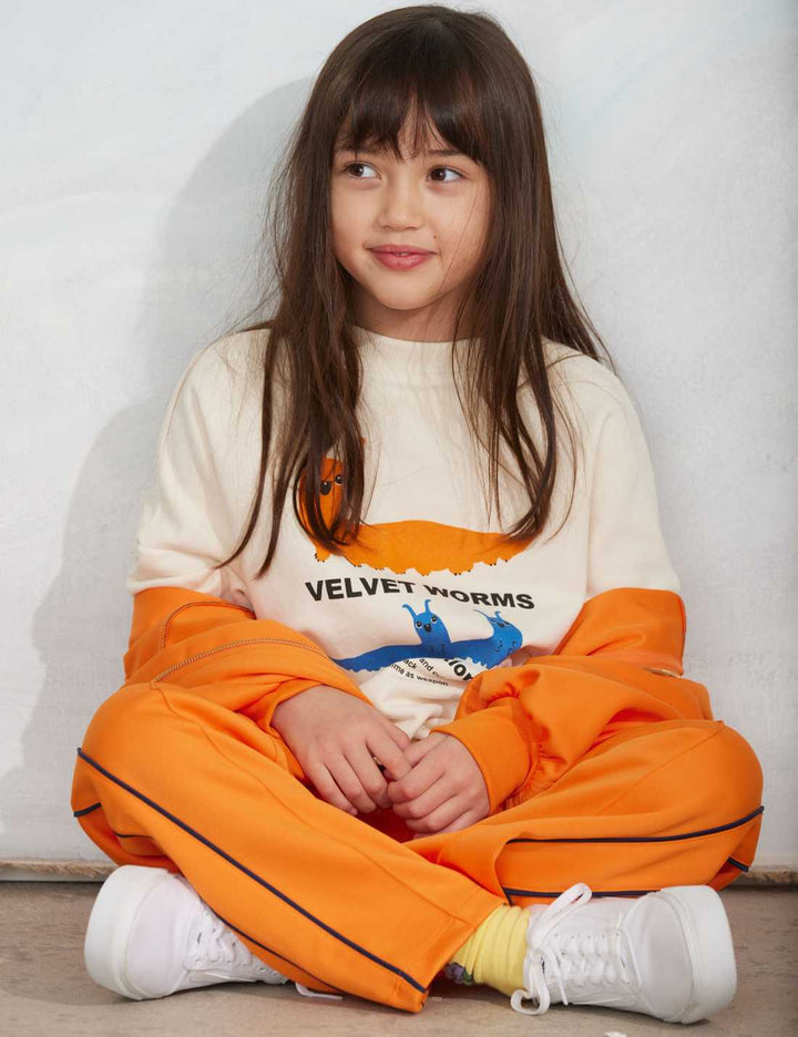 Babesta Velvet Worms Observations SP Sweatshirt by Mini Rodini 