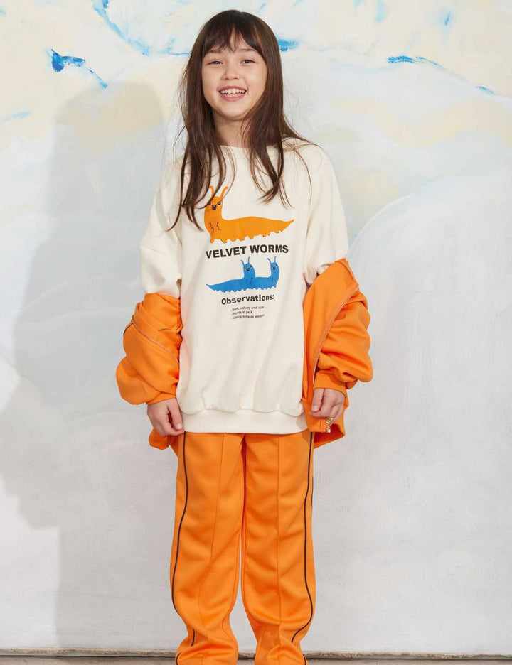 Babesta Velvet Worms Observations SP Sweatshirt by Mini Rodini 
