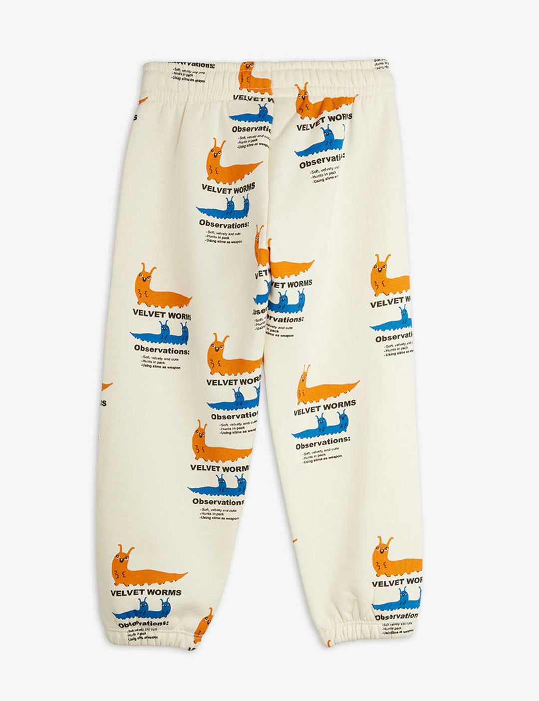 Babesta Velvet Worms aop Sweatpants by Mini Rodini 