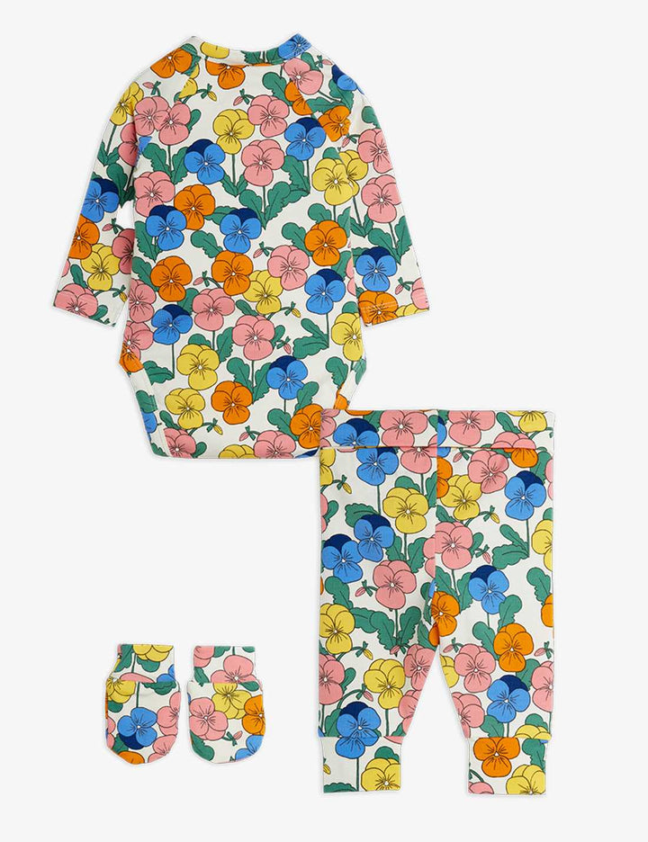 Babesta Violas Newborn Baby Set by Mini Rodini 