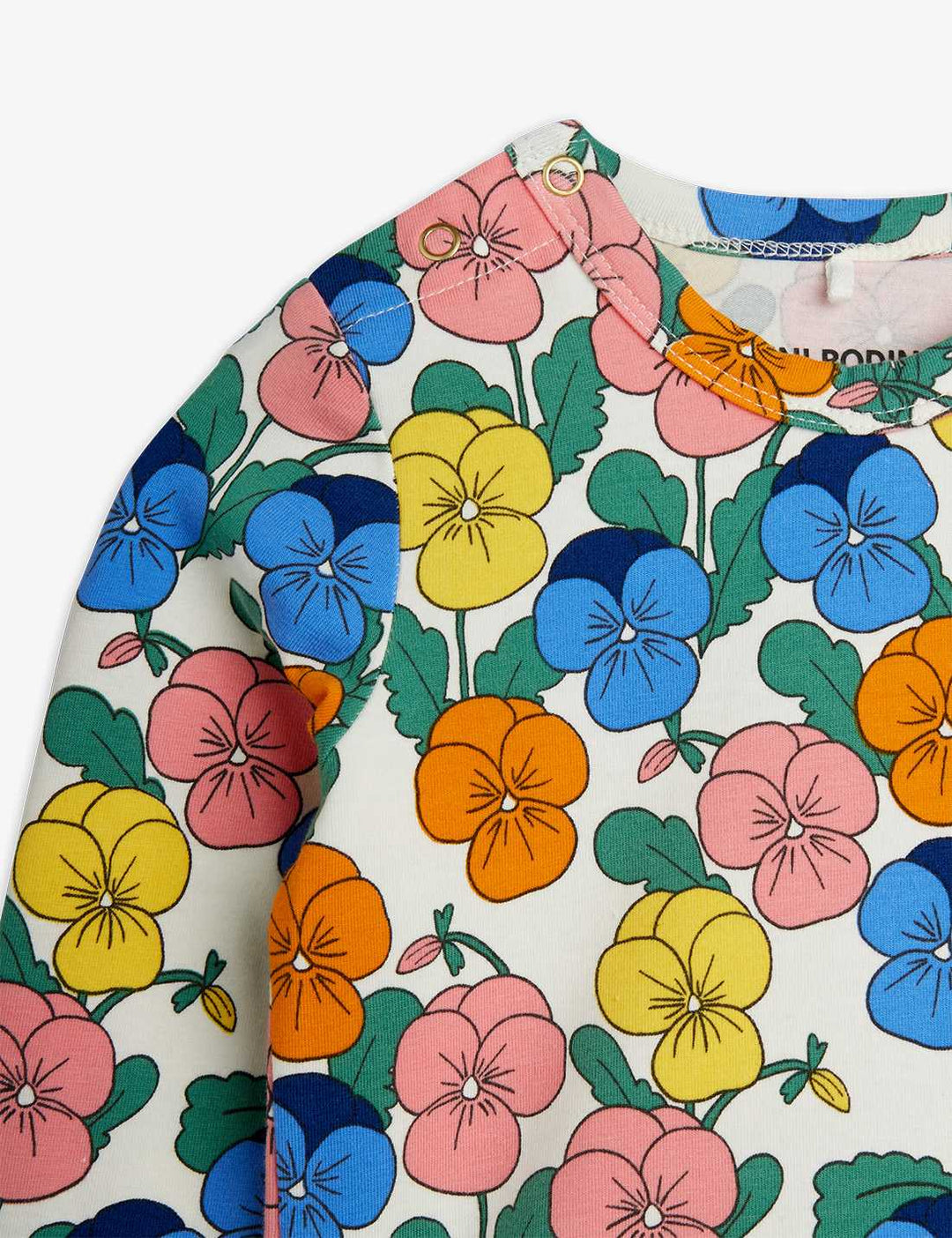 Babesta Violas aop Bodysuit by Mini Rodini