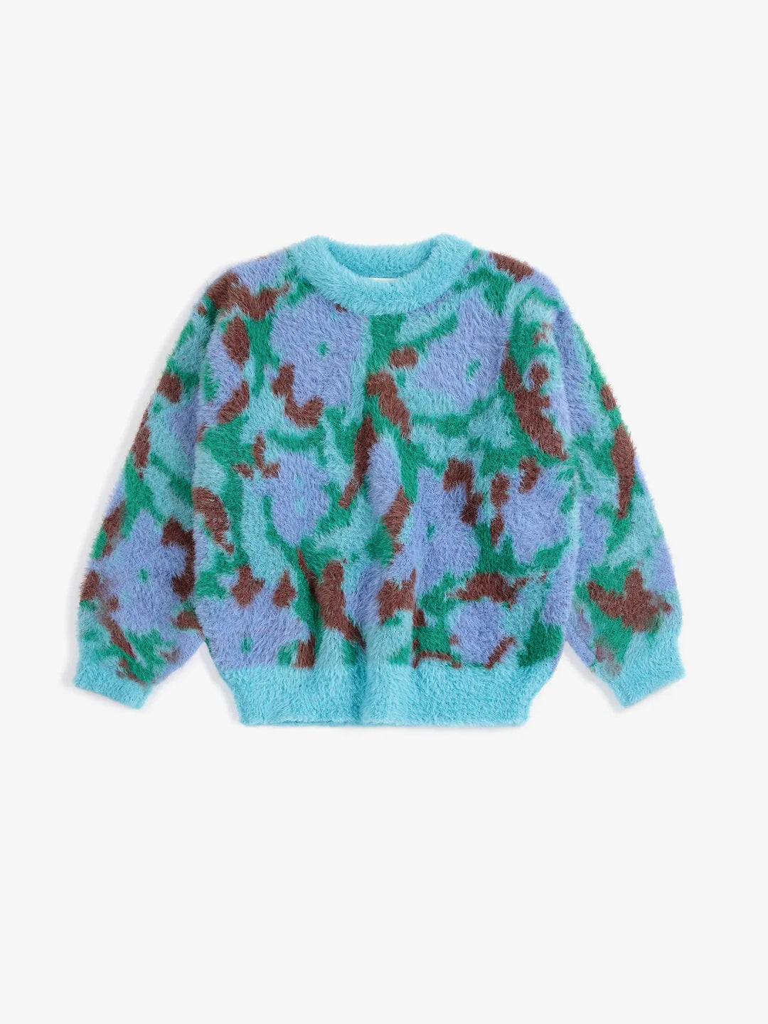 Babesta Watercolor All Over Jacquard Jumper by Bobo Choses