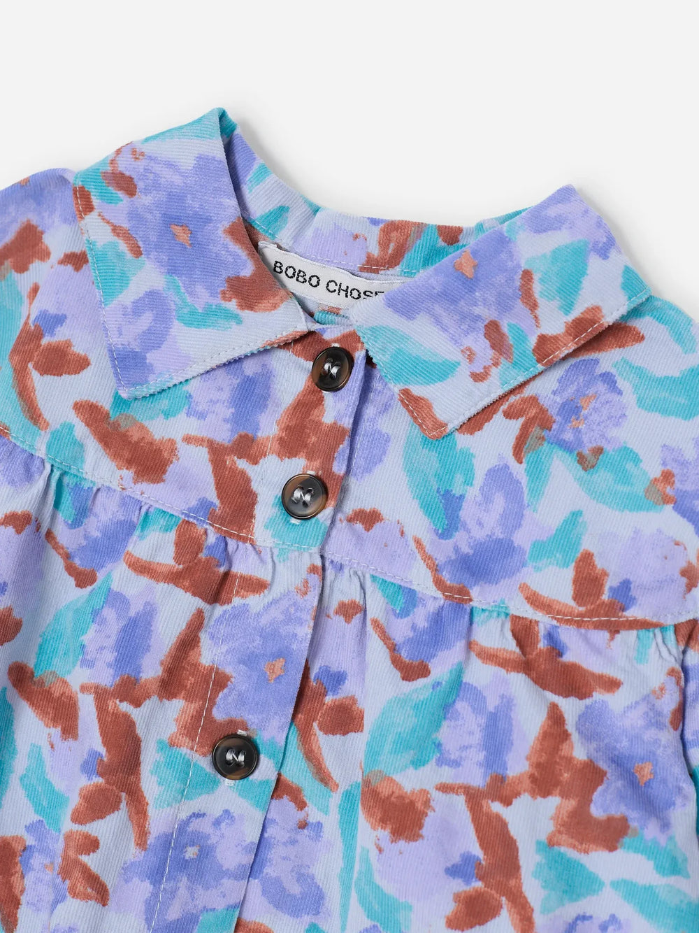 Babesta Watercolor All Over Woven Dress by Bobo Choses