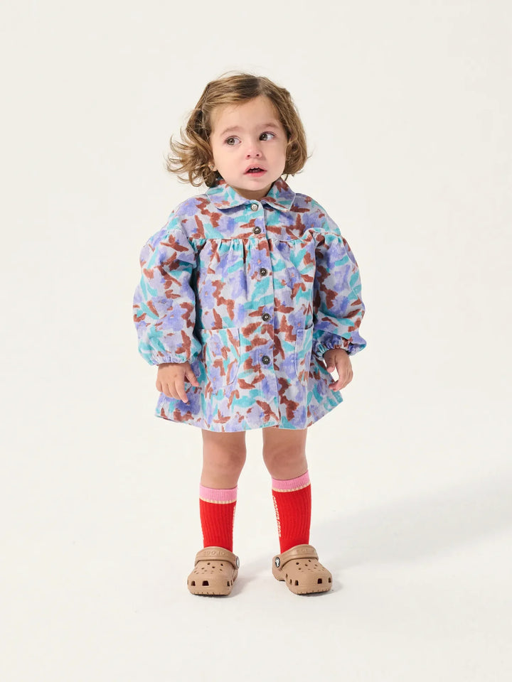 Babesta Watercolor All Over Woven Dress by Bobo Choses