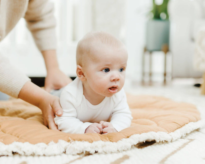 Babesta Willow Quilted Baby Playmat by Crane Baby
