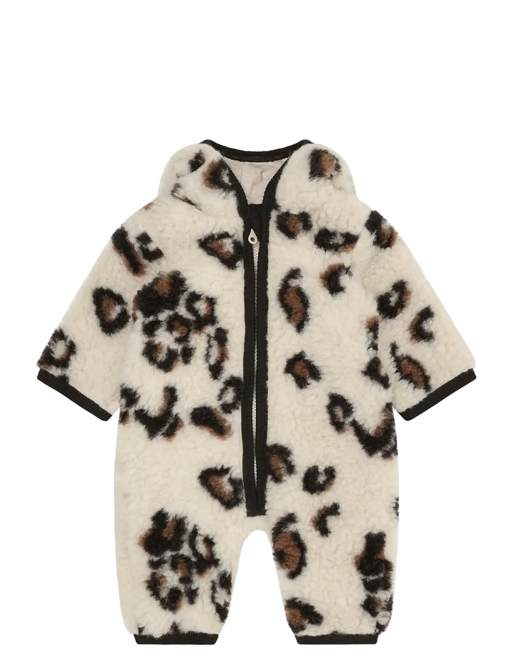 Babesta Wool Fleece Pram Suit Teddy Jacquard by Huttelihut