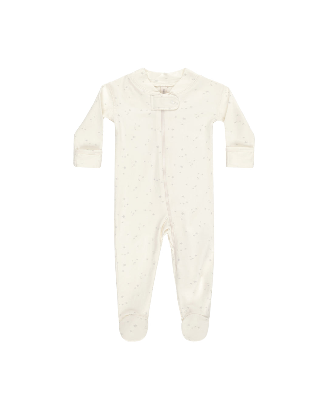 Babesta Zip Long Sleeve Sleeper Footie - Stars by Quincy Mae