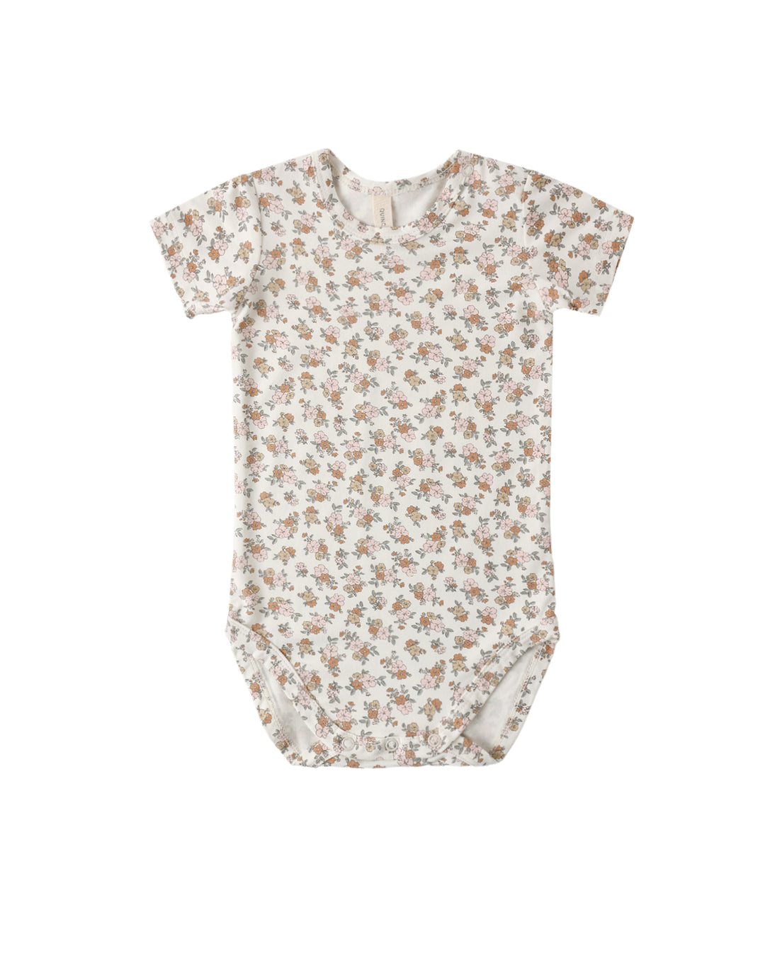Bamboo Short Sleeve Bodysuit Wildflower