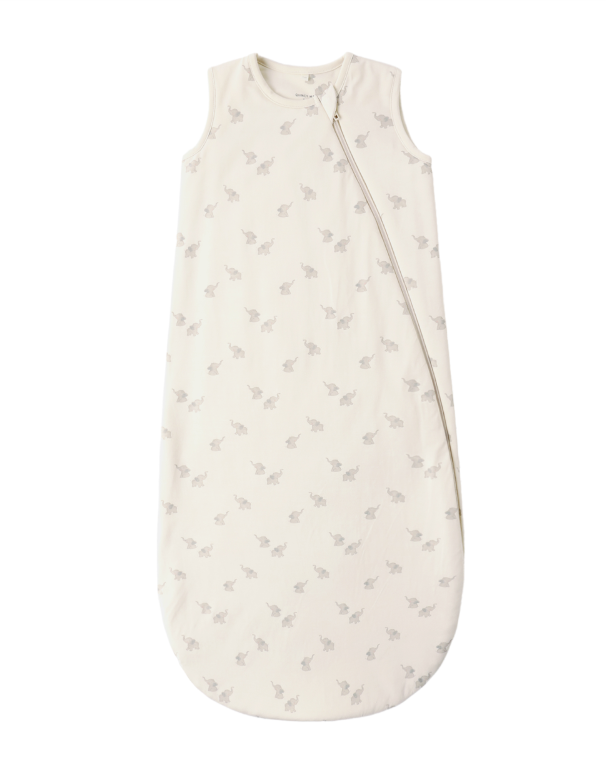 Bamboo Sleep Bag Elephants by Quincy Mae