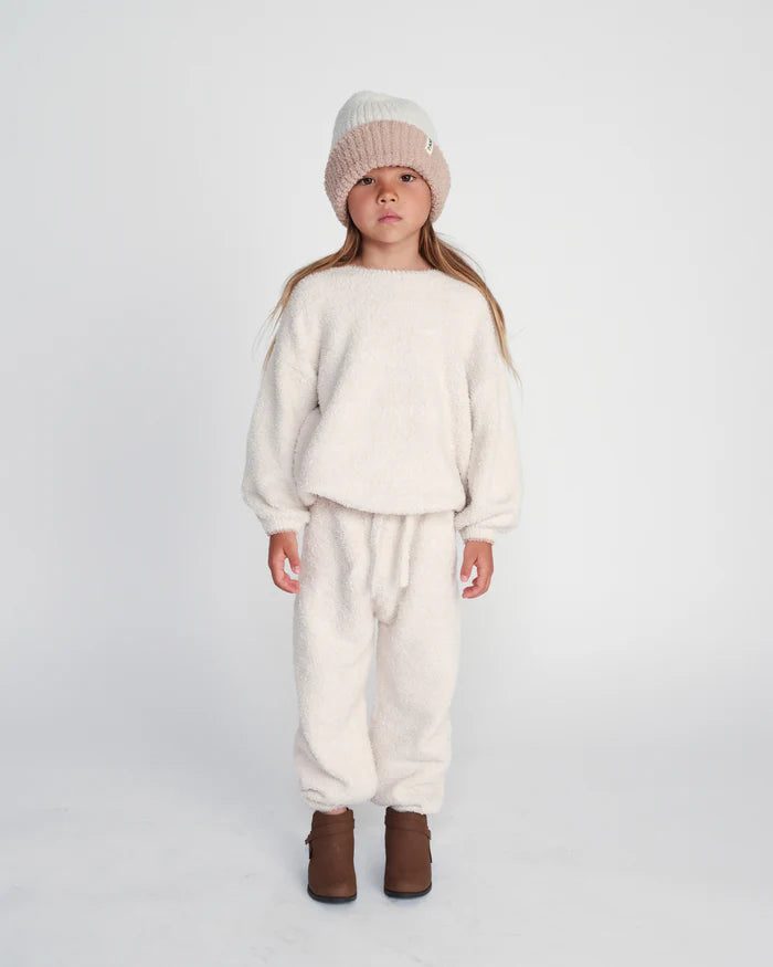 Box Fuzzy Lounge Pants by 7AM Enfant