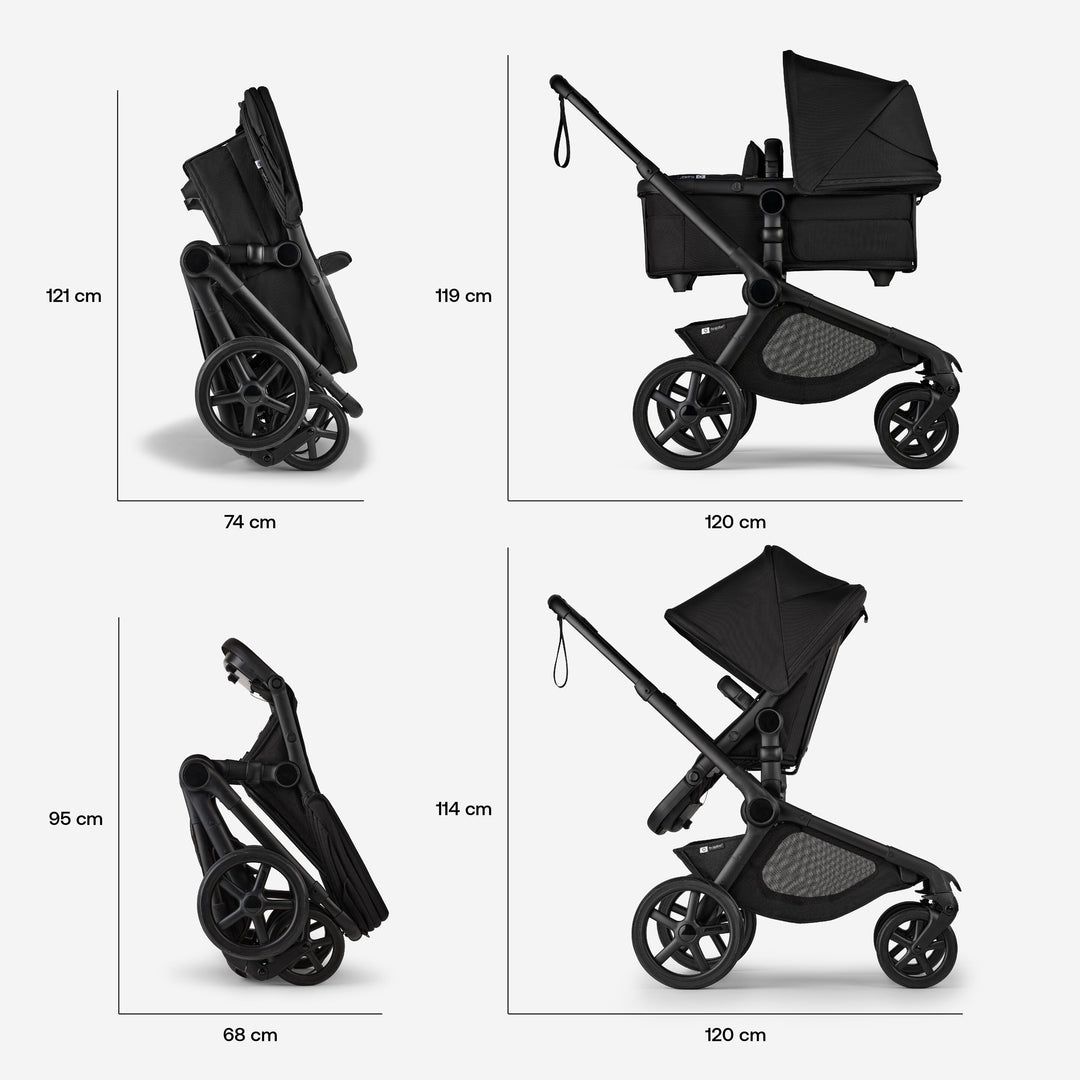 bugaboo lynx folded dimensions Bugaboo Kangaroo Stroller