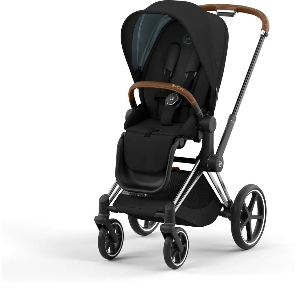 cybex priam chrome Cybex e-PRIAM 2 Smart Stroller in Matte Black
