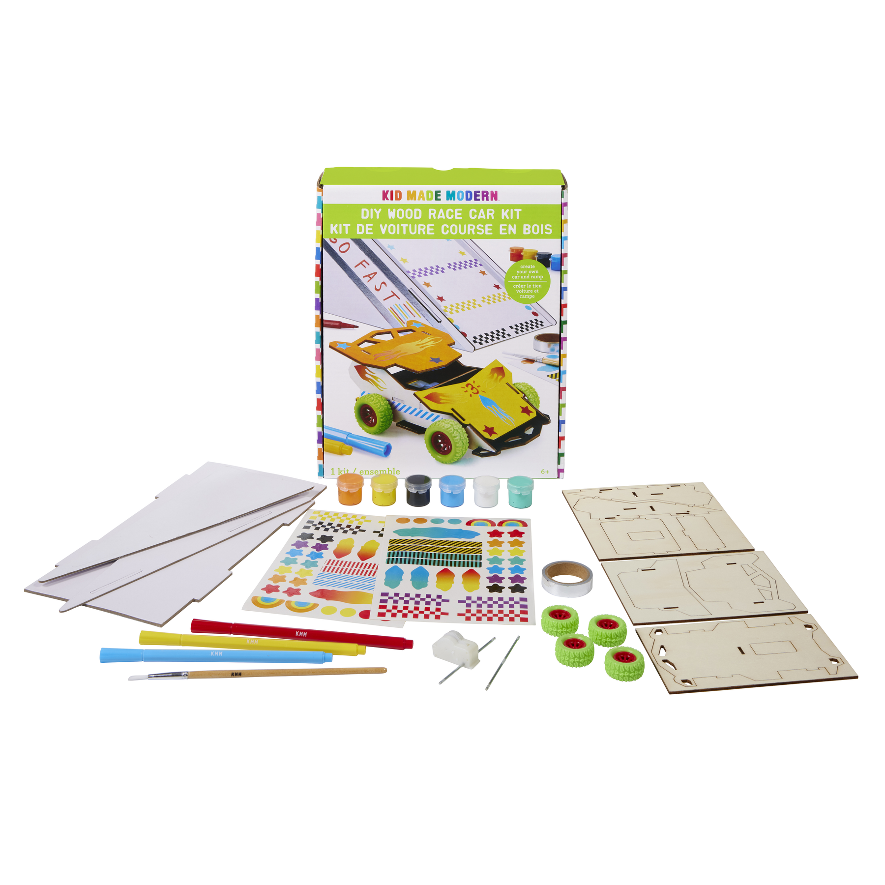 Wood Racing Set DIY Wood Race Car – Babesta