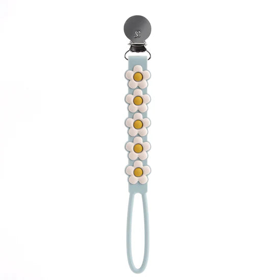  Loulou Lollipop Daisy pacifier clip 