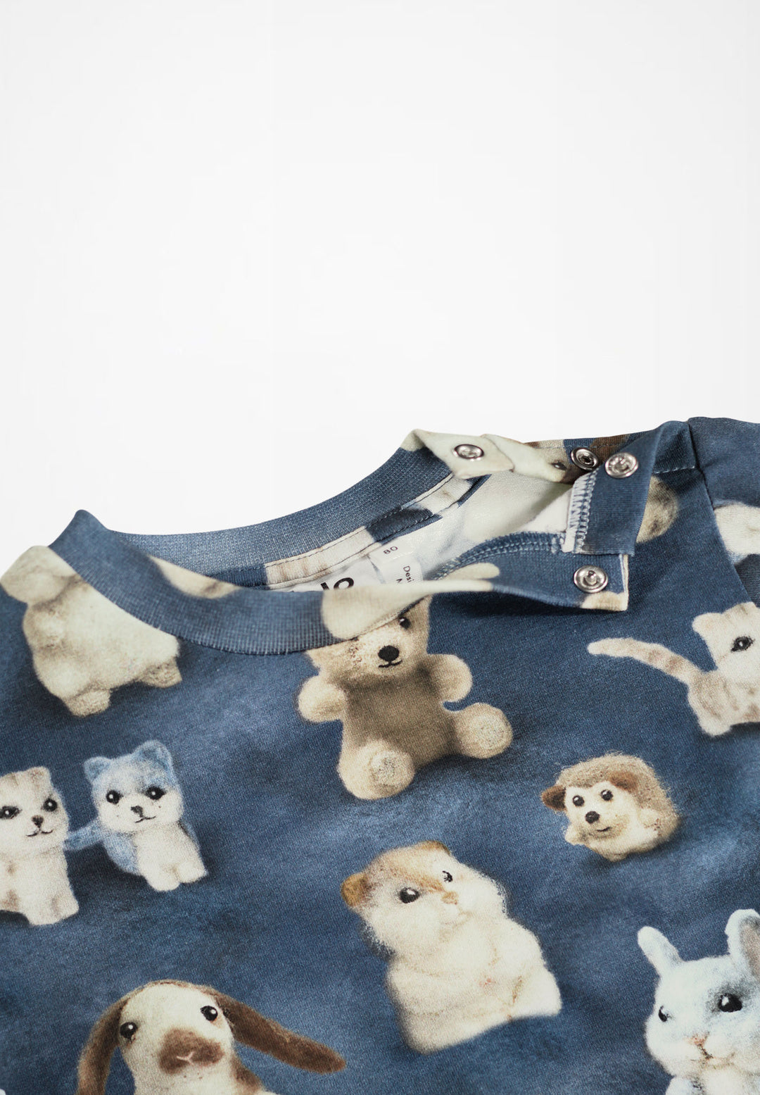  Eloy Felt Friends Long Sleeve Shirt by Molo 