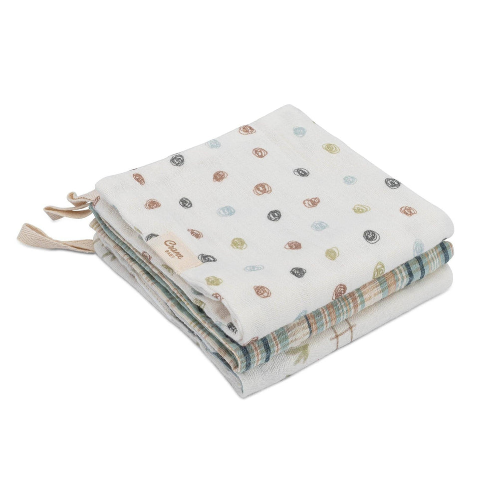 Farmhouse Tractor Hooded Towel & Wash Cloth Set