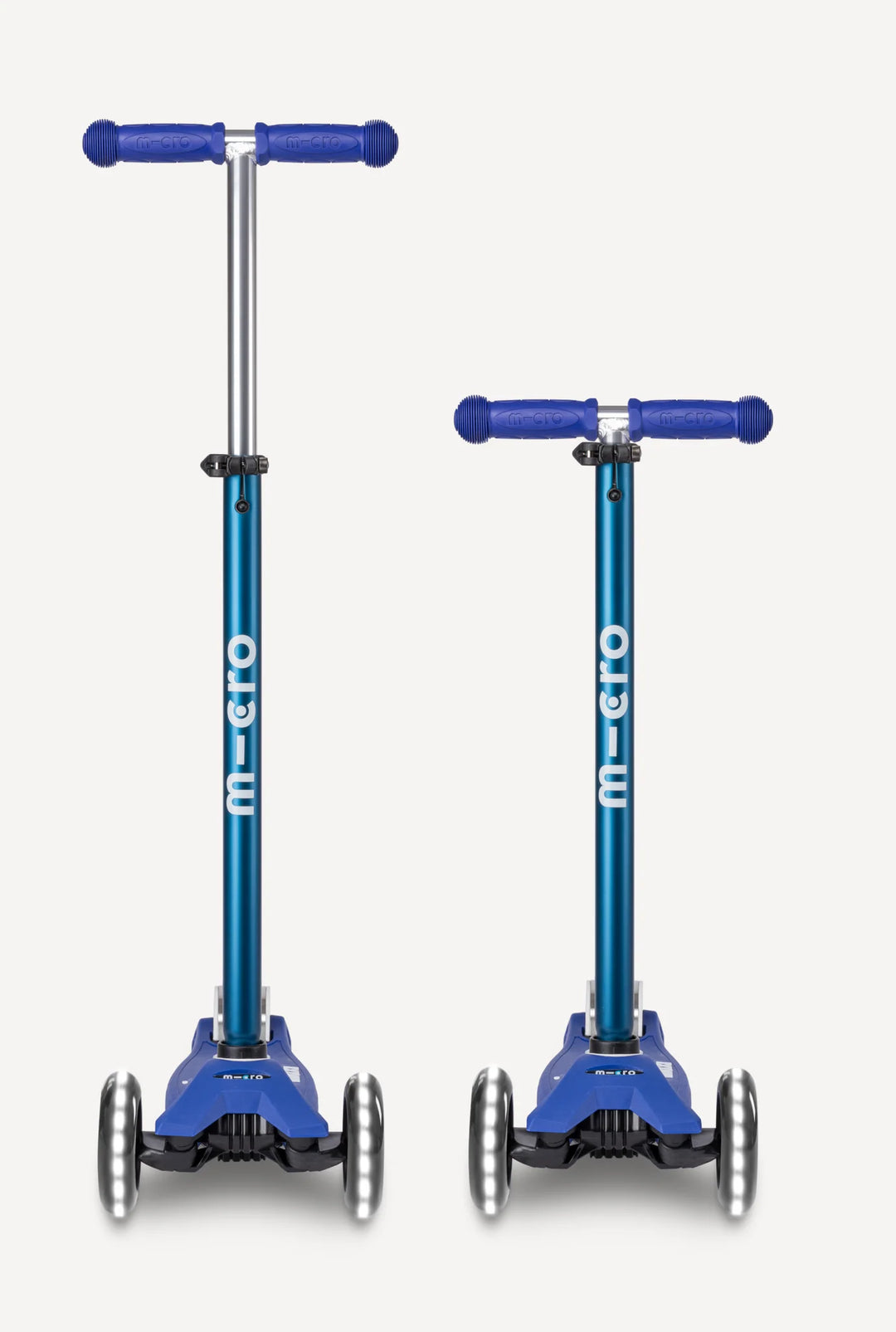 Maxi Deluxe LED Scooter in Blue White - Babesta