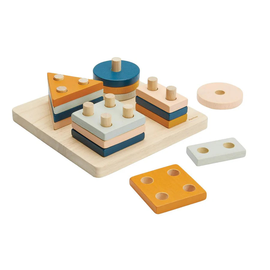 Geometric Sorting Board by PlayToys