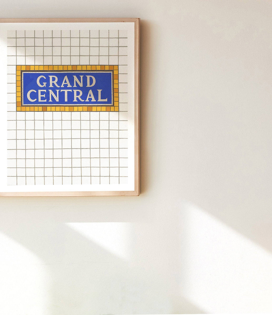 Grand Central Subway Sign Art Print
