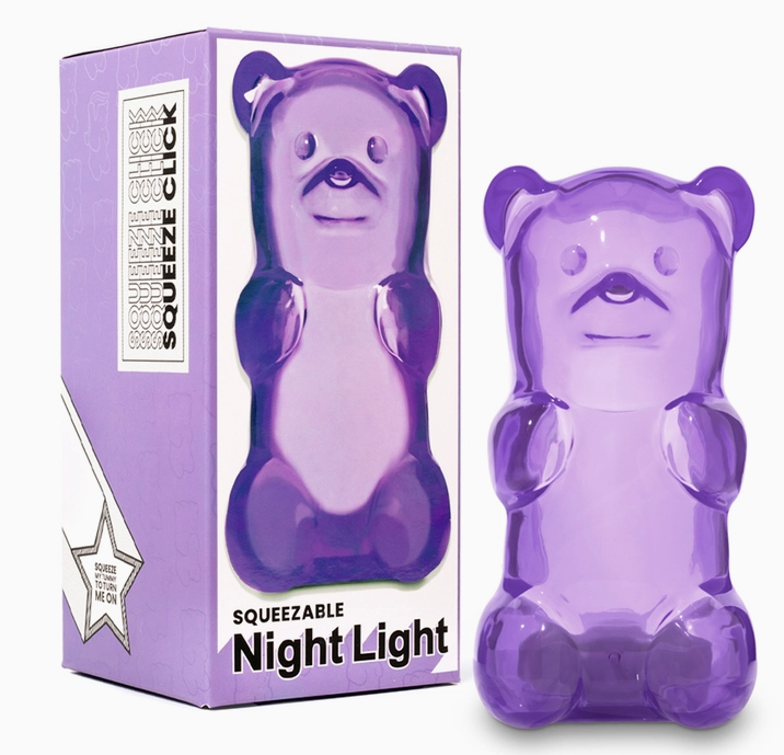 Gummy Goods Night Light in Purple